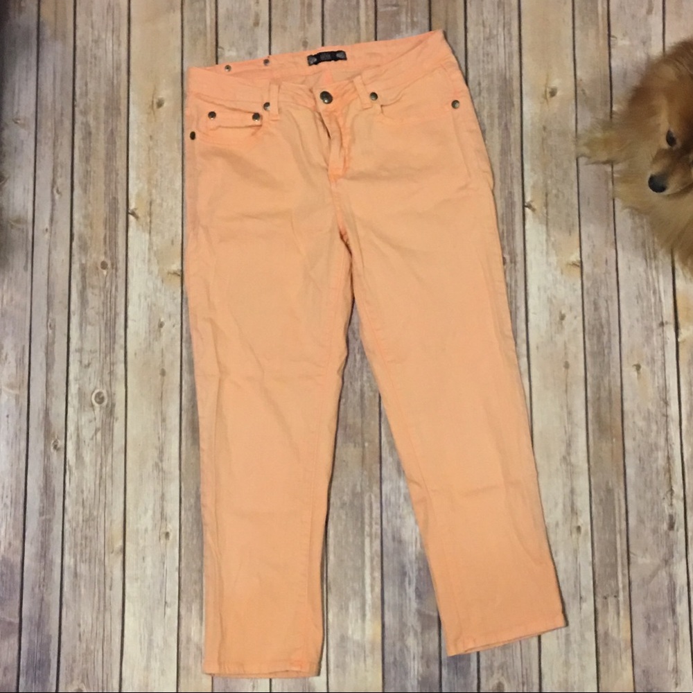 Peach Capri Pants